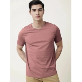 Radprix Cotton Regular Fit Solid Half Sleeves Mens T-Shirt - Pink ( Pack of 1 ) - None