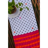 B&W Polka Table Runner