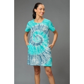 Spiral Design Dress for Women M