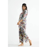 Label Flavia Multi Color Printed Pant Top Set - None