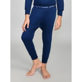 Lux Cottswool Cotton Blend Thermal Bottom ( Blue ) - None