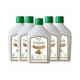 BHUMIJA LIFESCIENCES Triphala Juice  Health Drink Liquid 5 l Pack of 5