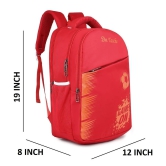 Da Tasche Red Polyester Backpack For Kids