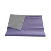 Quick Dry Plain Waterproof sheet Single Bed Liliac Rubber Sheet