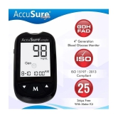 ACCUSURE with Simple 25 Stripsglucometer