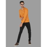 MADTEE - Orange 100% Cotton Regular Fit Mens T-Shirt ( Pack of 1 ) - None