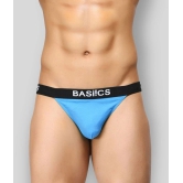 BASIICS By La Intimo - Multicolor Cotton Mens Thongs ( Pack of 2 ) - L