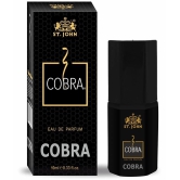 ST.JOHN Cobra BlackCurent,Cobra,Esence,Narcotic Desire Pocket Perfume for Men 10 ml ( Pack of 5 )