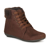 Commander - Brown Women''s Ankle Length Boots - None