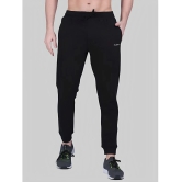 PPTHEFASHIONHUB Black Lycra Mens Joggers ( Pack of 1 ) - None