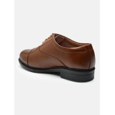 Action - Tan Mens Oxford Formal Shoes - None