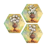 Indianara Hexagon Paintings MDF Painting Without Frame