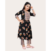 Girls Casual Kurta and Trouser Set-10 - 11 Years / Black