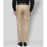 Inspire Clothing Inspiration - Beige Polycotton Slim - Fit Men's Formal Pants ( Pack of 1 ) - None