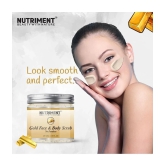 Nutriment Gold Face And Body Scrub For Men & Women ( Pack of 1 )-250 gm