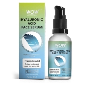 WOW Skin Science Hyaluronic Acid Face Serum - Soothing & Repairing Dry and Aging Skin - For All Skin Types - No Parabens, Silicones & Mineral Oil - Glass Bottle - 30ml