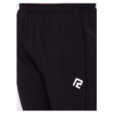 RANBOLT  Hybrid Black Trackpants For Men's - XL