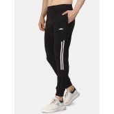 Springberry - Black Polyester Men's Sports Trackpants ( Pack of 1 ) - None