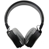 Neo HEDU Bluetooth Bluetooth Headphone On Ear 2 Hours Playback Active Noise cancellation IPX4(Splash & Sweat Proof) Black