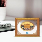 24K Gold Plated Swarn Mandir Customized Photo Frame For Corporate Gifting