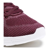 Action - Burgundy Womens Running Shoes - None