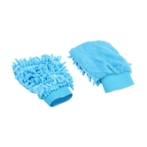 HOMETALES - Car Cleaning Combo Of Microfiber Sponge, Glass Cleaning Wiper, AC Vent Brush, Microfiber Gloves & Microfiber Cloth for car accessories(Pack Of 7)