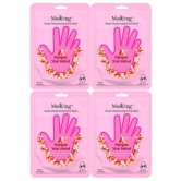 Masking Hand Hydration Gloves for Deep Moisturising, Hydration & Nourishment, Brightening, remove dull, dry skin, Spa at Home, Hand Mask for Soft and Silky Hands 80g (pack of 4)