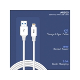 Foxin FDC-AU500 8-Pin USB 1.2 Meter Cable With 3.0 AMP Fast Charging