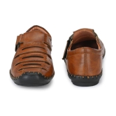 Bucik - Brown Mens Sandals - None