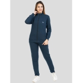 YHA Blue Fleece Solid Tracksuit - Pack of 1 - None