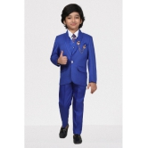 DKGF Fashion - Blue Polyester Boys Suit ( Pack of 1 ) - None