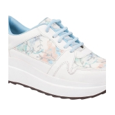 Shoetopia Blue Womens Sneakers - None