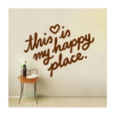 Decor Villa My Happy Place Vinyl Wall Stickers