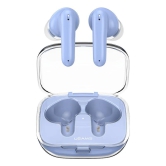 USAMS BE16 BE Series Transparent TWS Headset Wireless Bluetooth 5.3 Earbuds Lightweight In-Ear Headphones-Green