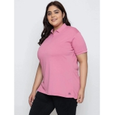 YHA - Pink Cotton Blend Regular Fit Womens T-Shirt ( Pack of 1 ) - None