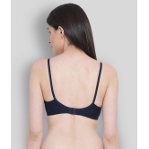 Clovia Cotton Everyday Bra - Blue Single - 34B