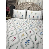 Hand Block Cotton Bedsheet | Bahaar Bedsheet-King