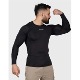 Fuaark Black Polyester Slim Fit Mens Sports T-Shirt ( Pack of 1 ) - None