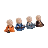 eCraftIndia Couple & Human Figurine 6 cm - Pack of 4