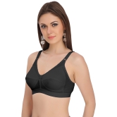 Eves Beauty Women Full Coverage Non Padded Bra-32D / Skin / Cotton Blend