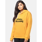 Printed Hoodie Yellow 3XL