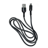 Lyne Flexy 1 2.4Amp 1Mtr Iphone Cable (Black)