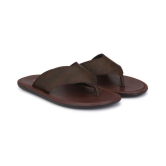 Leeport Brown Flip Flops - 7