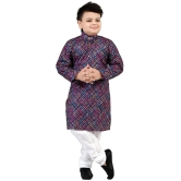 Arshia Fashions Purple Cotton Blend Boys ( Pack of 1 ) - None