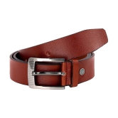 Leather World - Leather Men's Casual Belt ( Pack of 1 ) - None