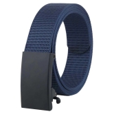 Loopa - Blue Nylon Mens Casual Belt ( Pack of 1 ) - None