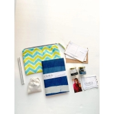 Sustainable Thoughtful Hamper by Ekatra - Indigo Stripes