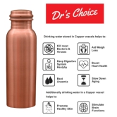 Dr's Choice Pure Copper Water Bottle 750ML