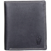 samtroh - PU BLACK Mens Regular Wallet ( Pack of 1 ) - Black