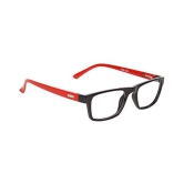 Creature Red Rectangle Spectacle Frame SPEX-102 RED